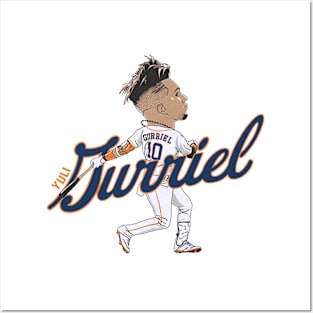 Yuli Gurriel Caricature Posters and Art